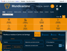 Tablet Screenshot of mundicamino.com